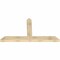 Ekena Millwork Portland Rough Sawn Timber Gable Bracket, Douglas Fir, 72"W x 39"H x 4"D x 6"F, 13/12 Pitch GBW072X39X0406POR00RDF - alternate 5